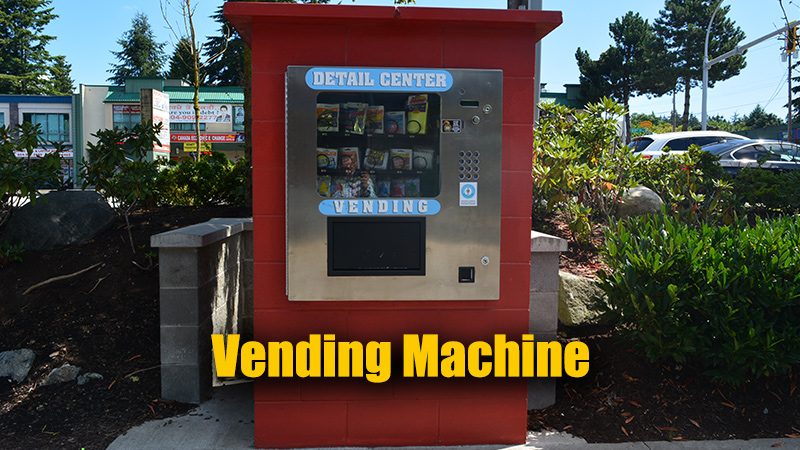 Vending Machine, Washing Service, Surrey, Delta, BC